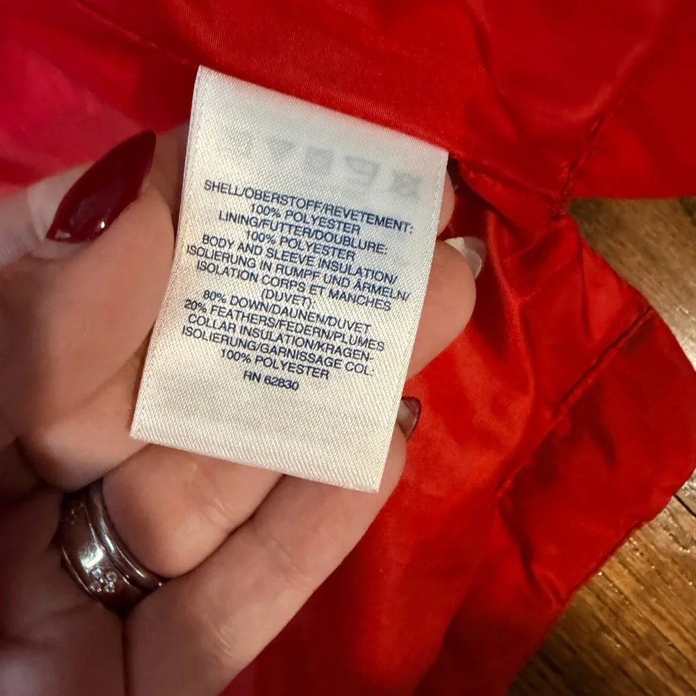 Lands' End Vibrant Red Jacket